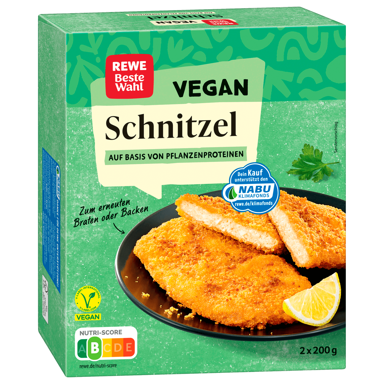 REWE Beste Wahl Schnitzel vegan 400g