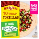 Old El Paso Wrap Tortillas Flour Family Format 580g