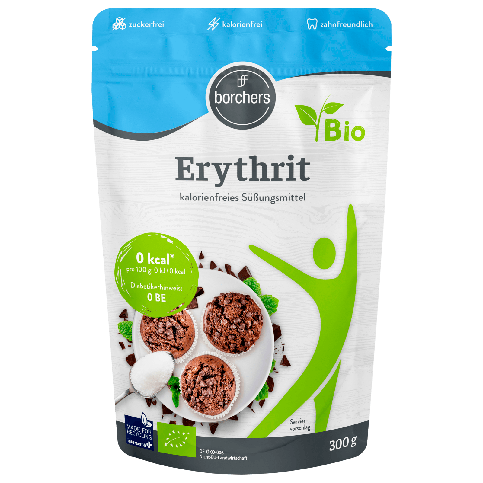 borchers Bio Erythrit Süßungsmittel 300g