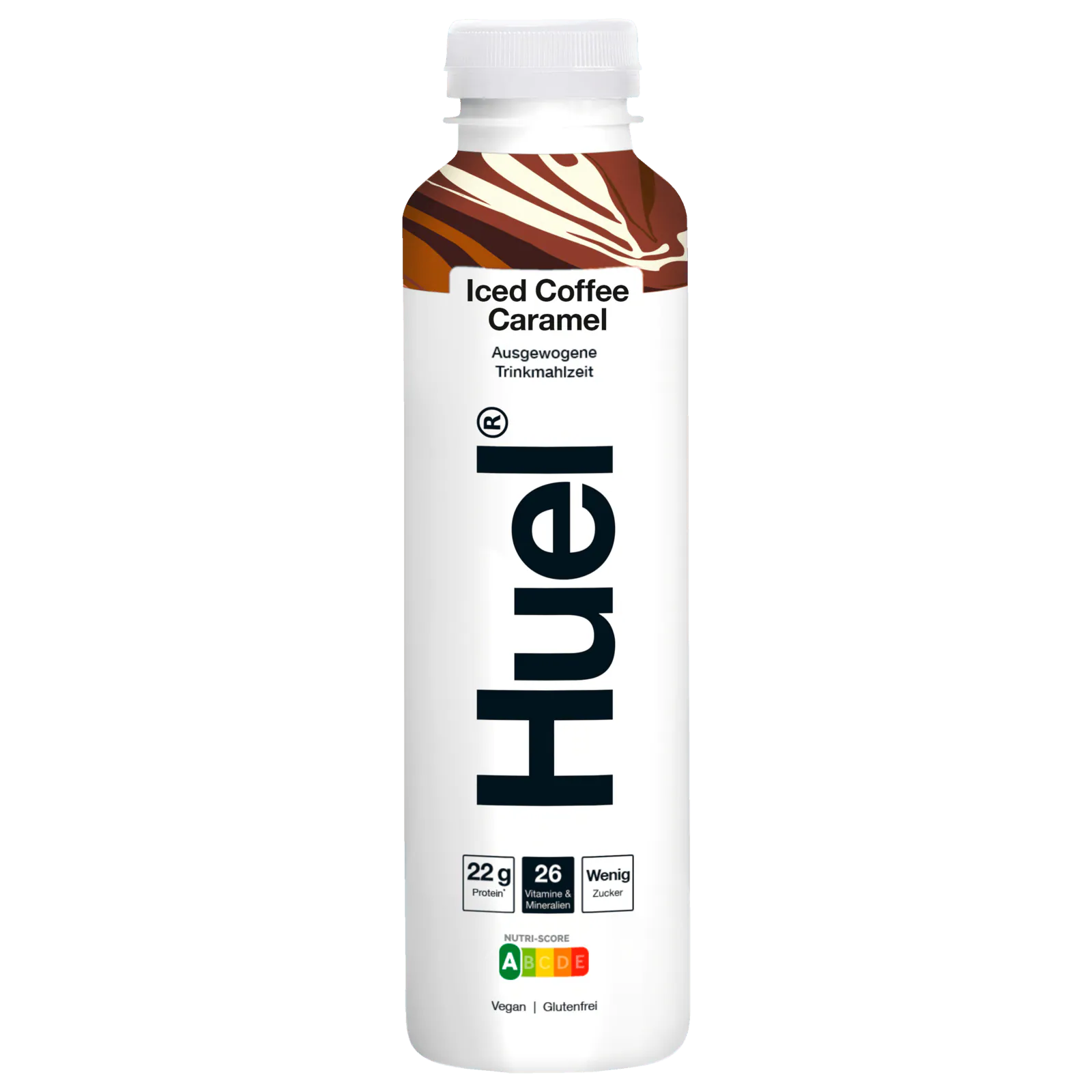 Huel Trinkmahlzeit Iced Coffee Caramel vegan 0,5l