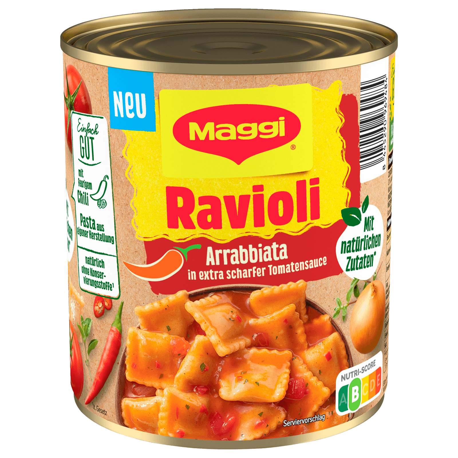 Maggi Ravioli Arrabbiata 800g