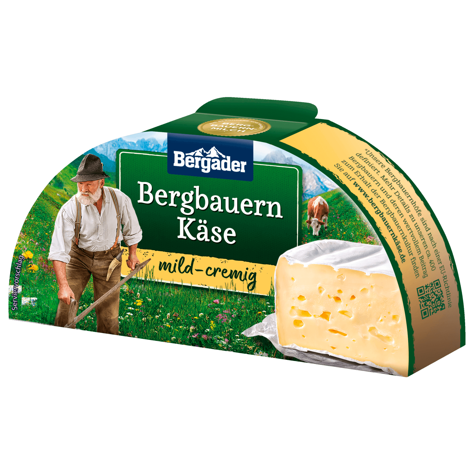 Bergader Käse 165g online bestellen! REWE Bergbauern bei mild cremig