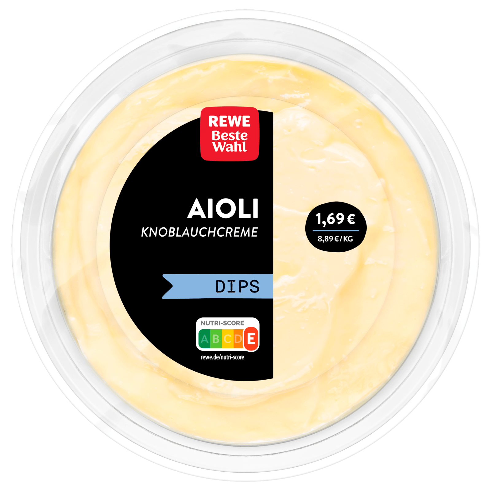 REWE Beste Wahl Aioli Knoblauchcreme 190g