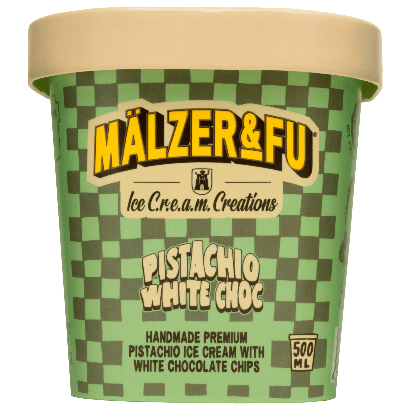 Mälzer & Fu Pistachio White Choc 500ml