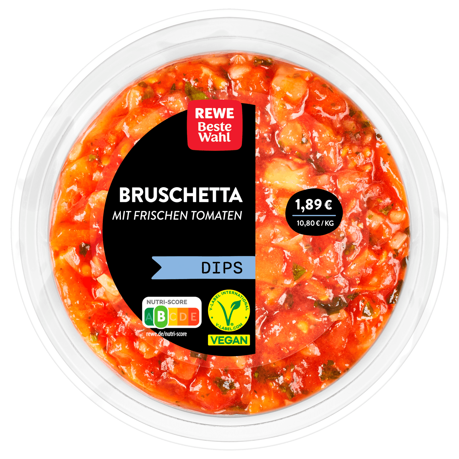 REWE Beste Wahl Bruschetta Dip vegan 175g bei REWE online bestellen!