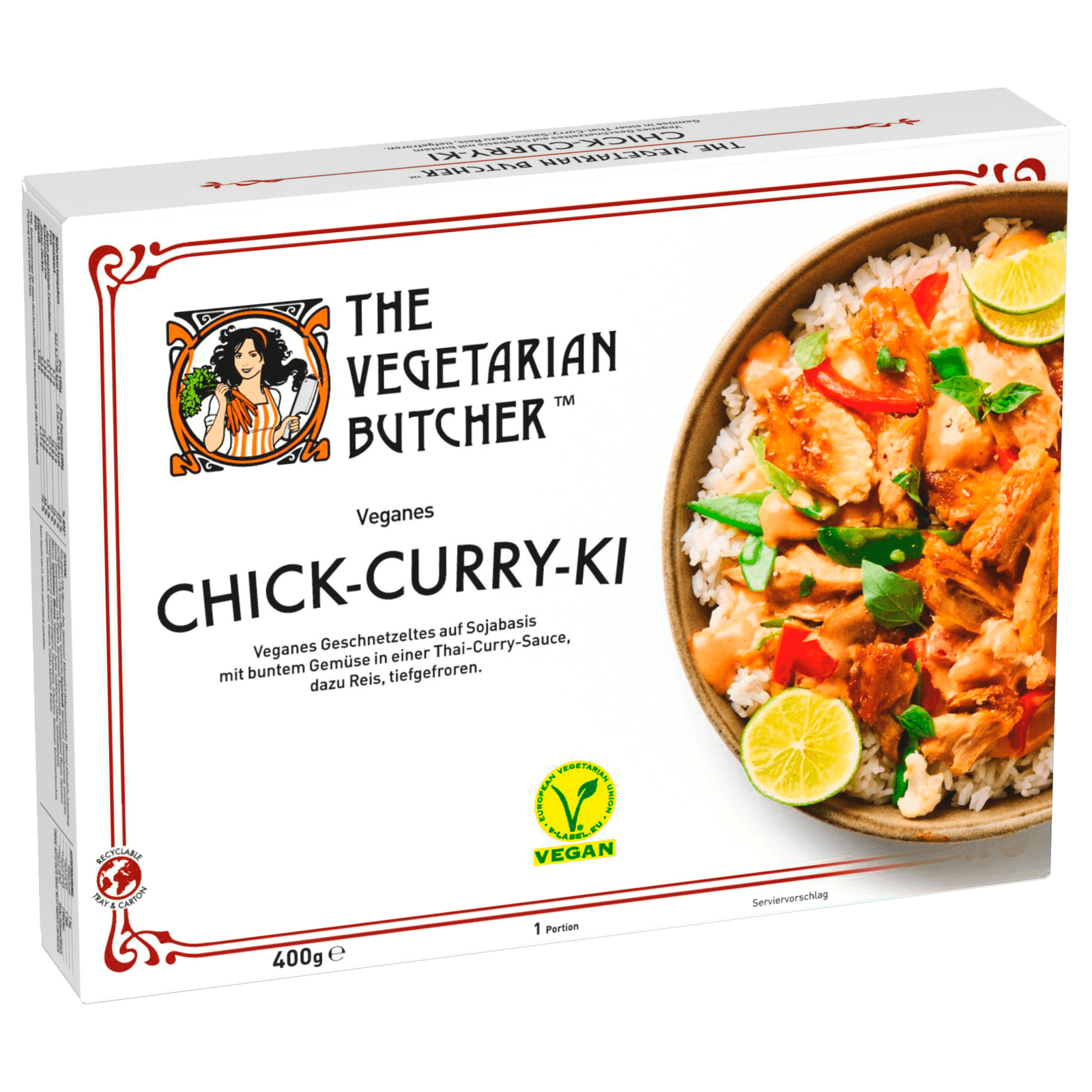 The Vegetarian Butcher Chick-Curry-Ki vegan 400g