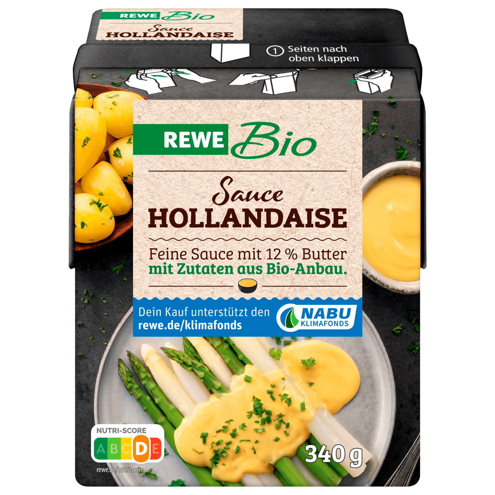 REWE Bio Sauce Hollandaise 340g