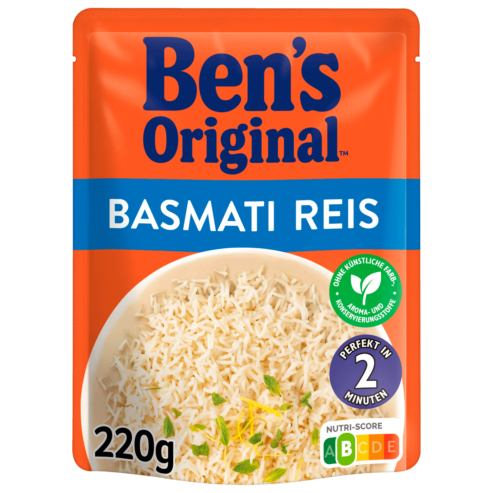 Ben's Original Express Basmati Reis 220g