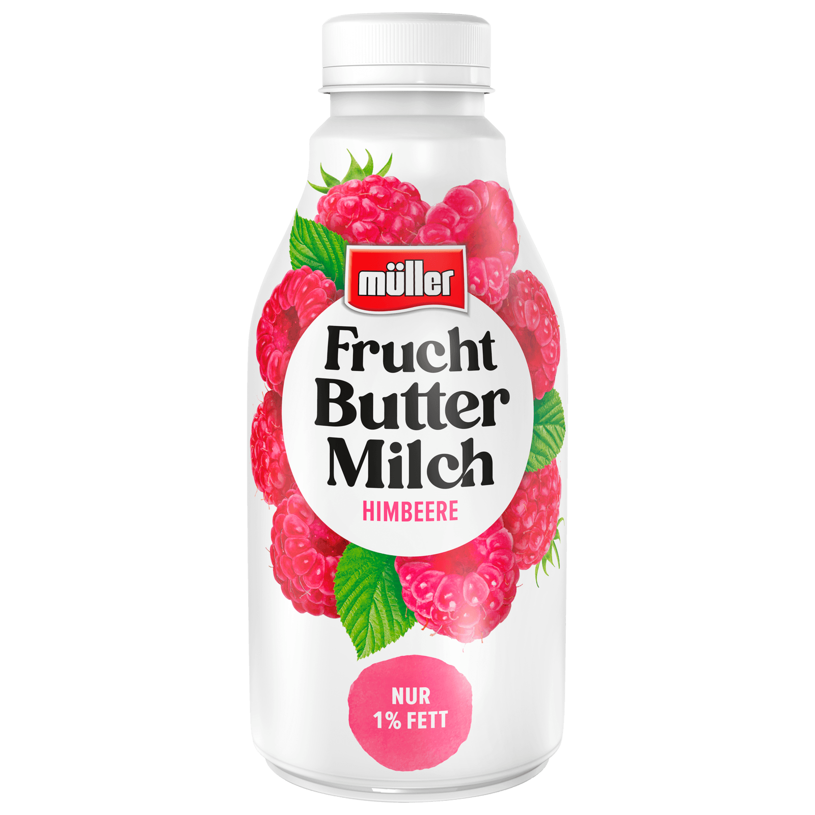 Müller Fruchtbuttermilch Himbeere 500g