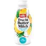 Müller Fruchbuttermilch Ananas mit Kokos abgerundet 500g