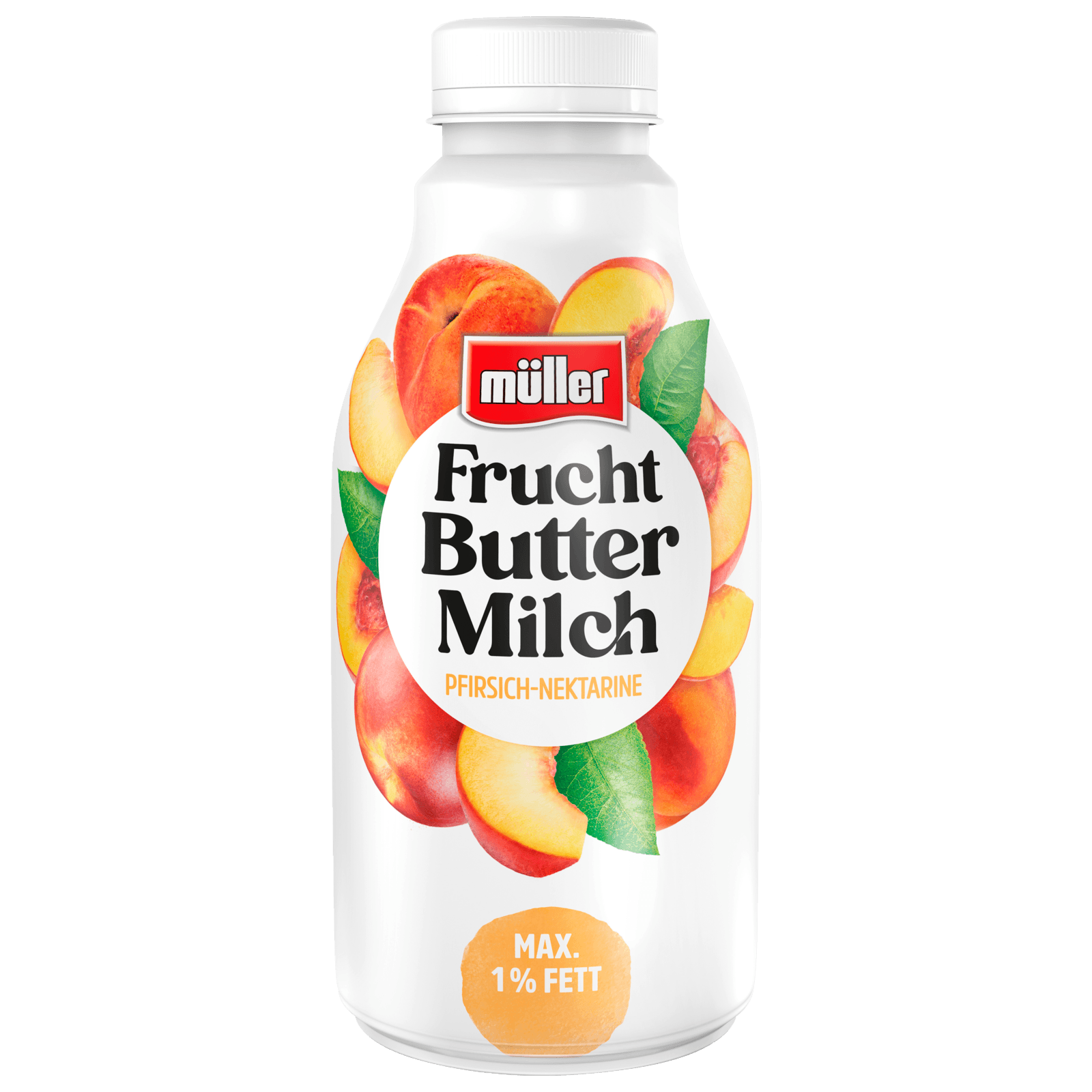 Müller Fruchtbuttermilch Pfirisch-Nektarine 500g