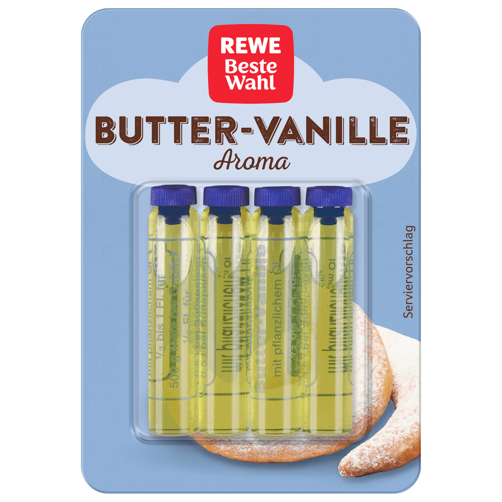 REWE Beste Wahl Butter Vanille Aroma 8g