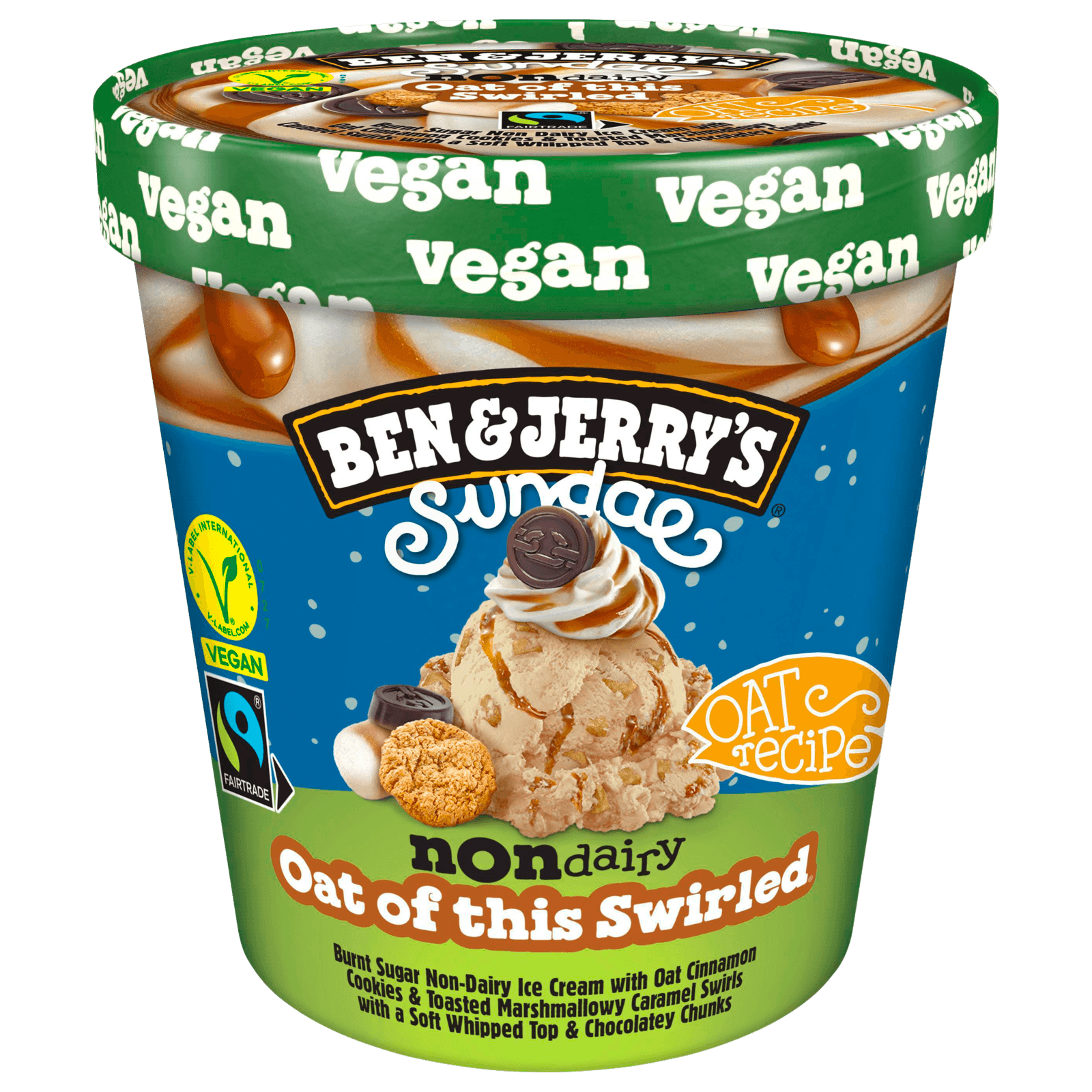 Ben & Jerry's Sundae Oat of this Swirled vegan 427ml