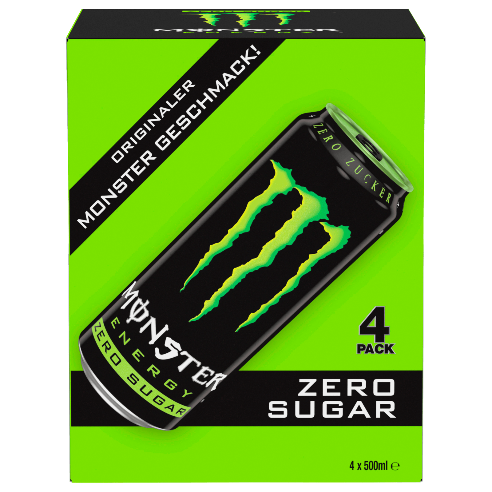 Monster Energy Zero Sugar 4x0,5l