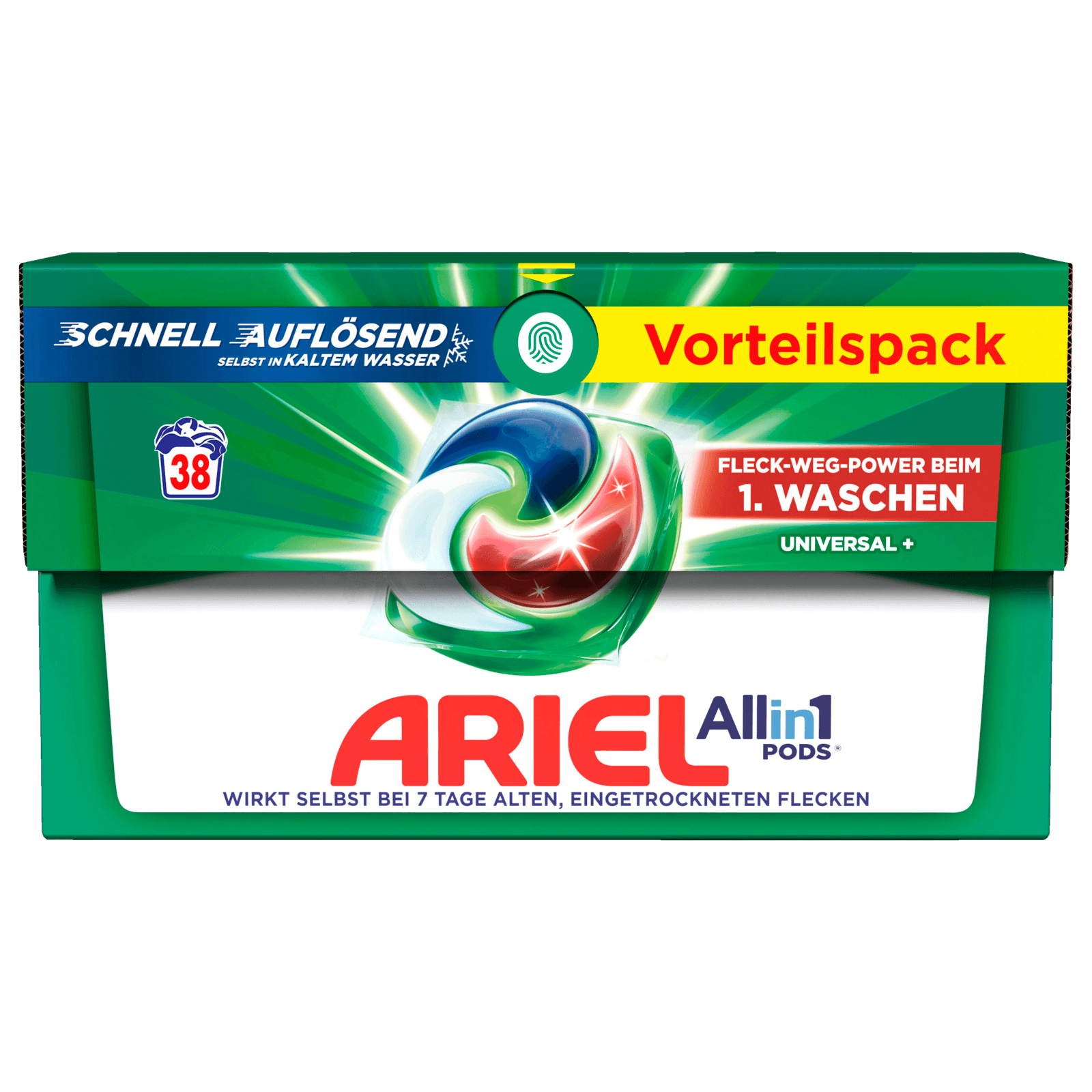 Ariel Universalwaschmittel All-in-1 Pods 813,2g 38WL