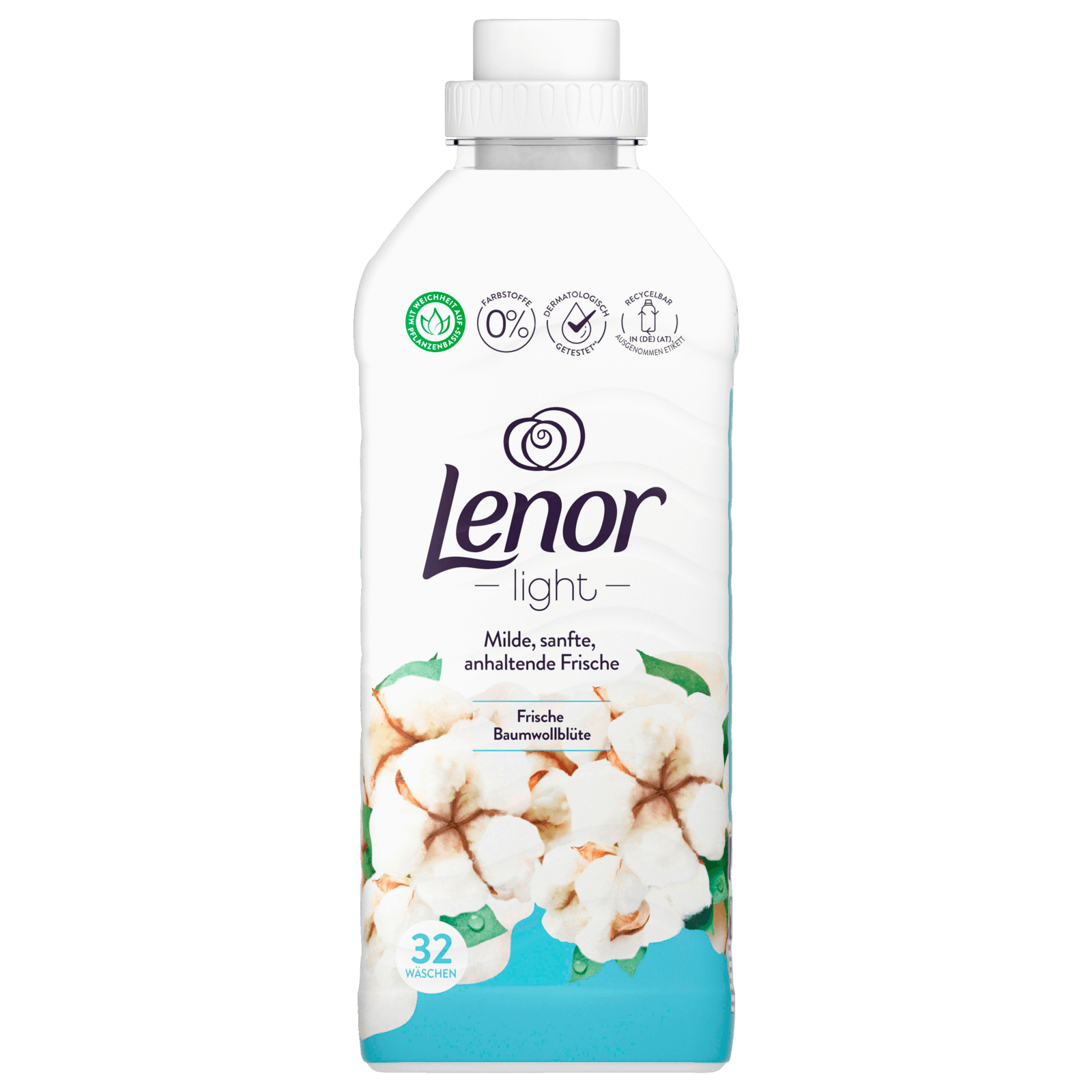 Lenor Light Weichspüler Frische Baumwollblüte 800ml 32WL