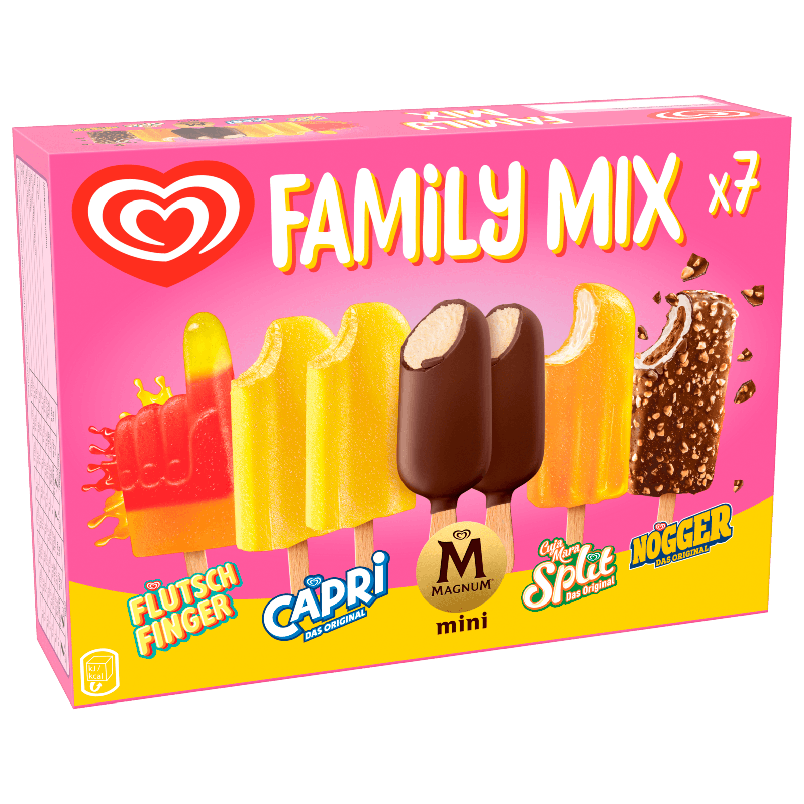 Langnese Eis Family Mix 7 Stück bei REWE online bestellen!