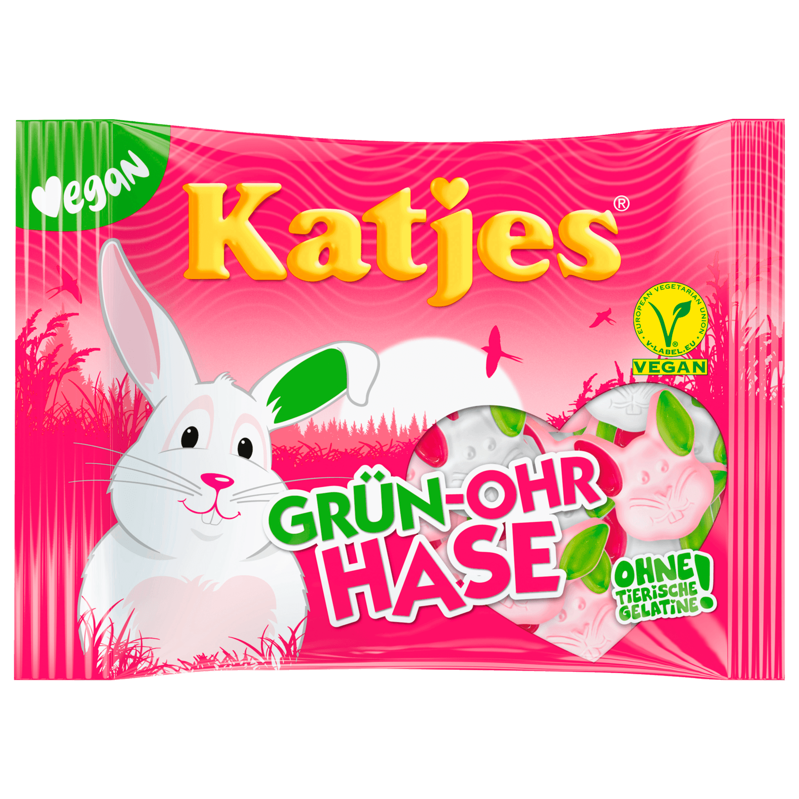 Katjes Grün-Ohr Hase vegan 175g