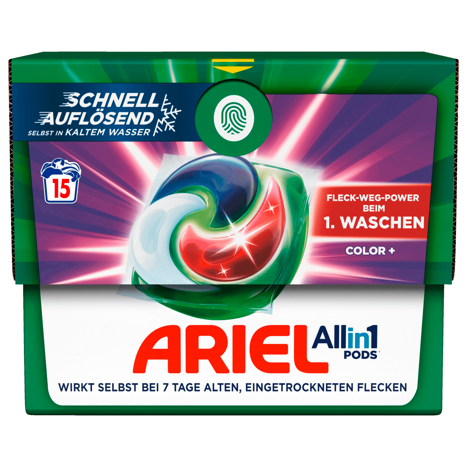 Ariel Colorwaschmittel All-in-1 Pods 306g, 15WL