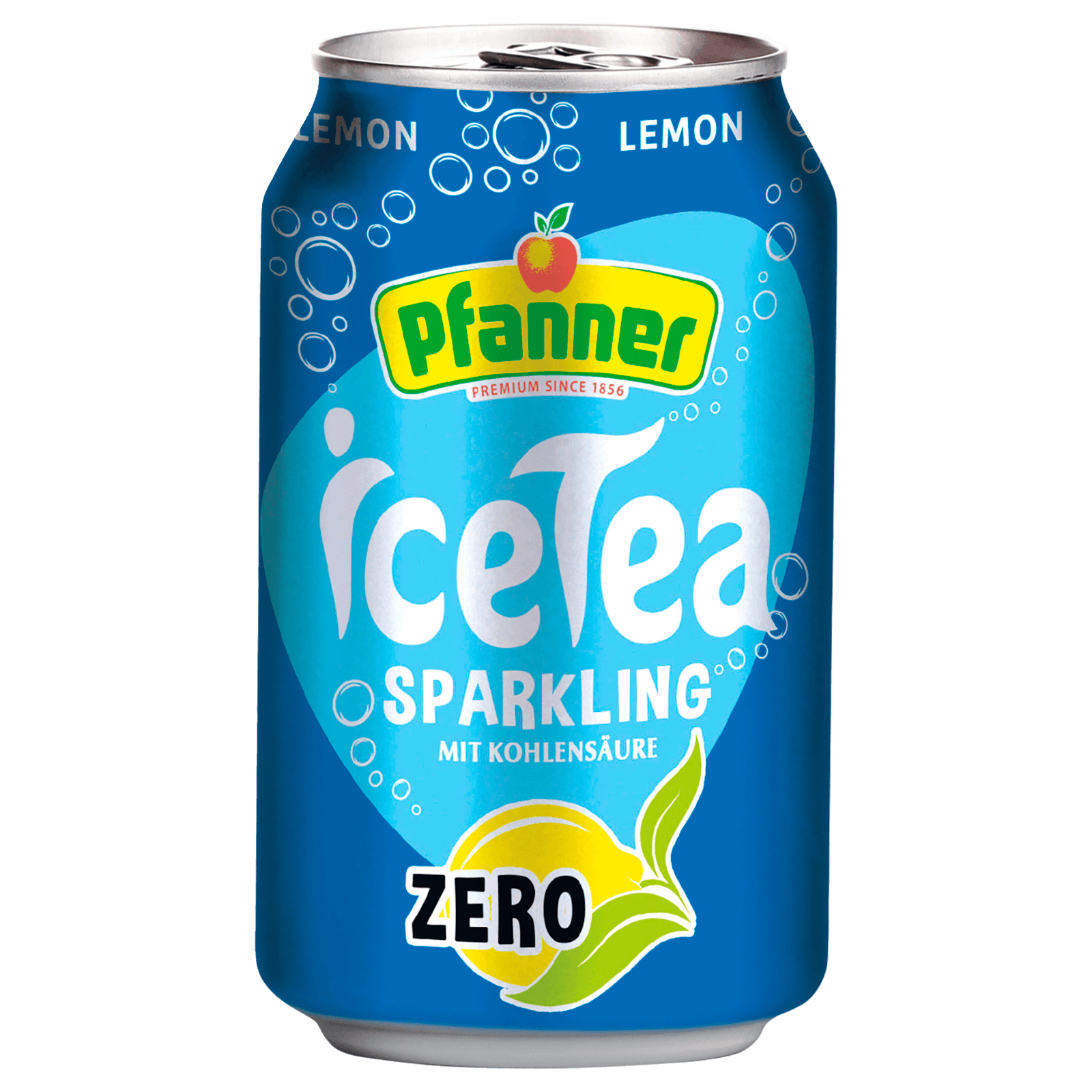 Pfanner Eistee Lemon Sparkling Zero 0,33l