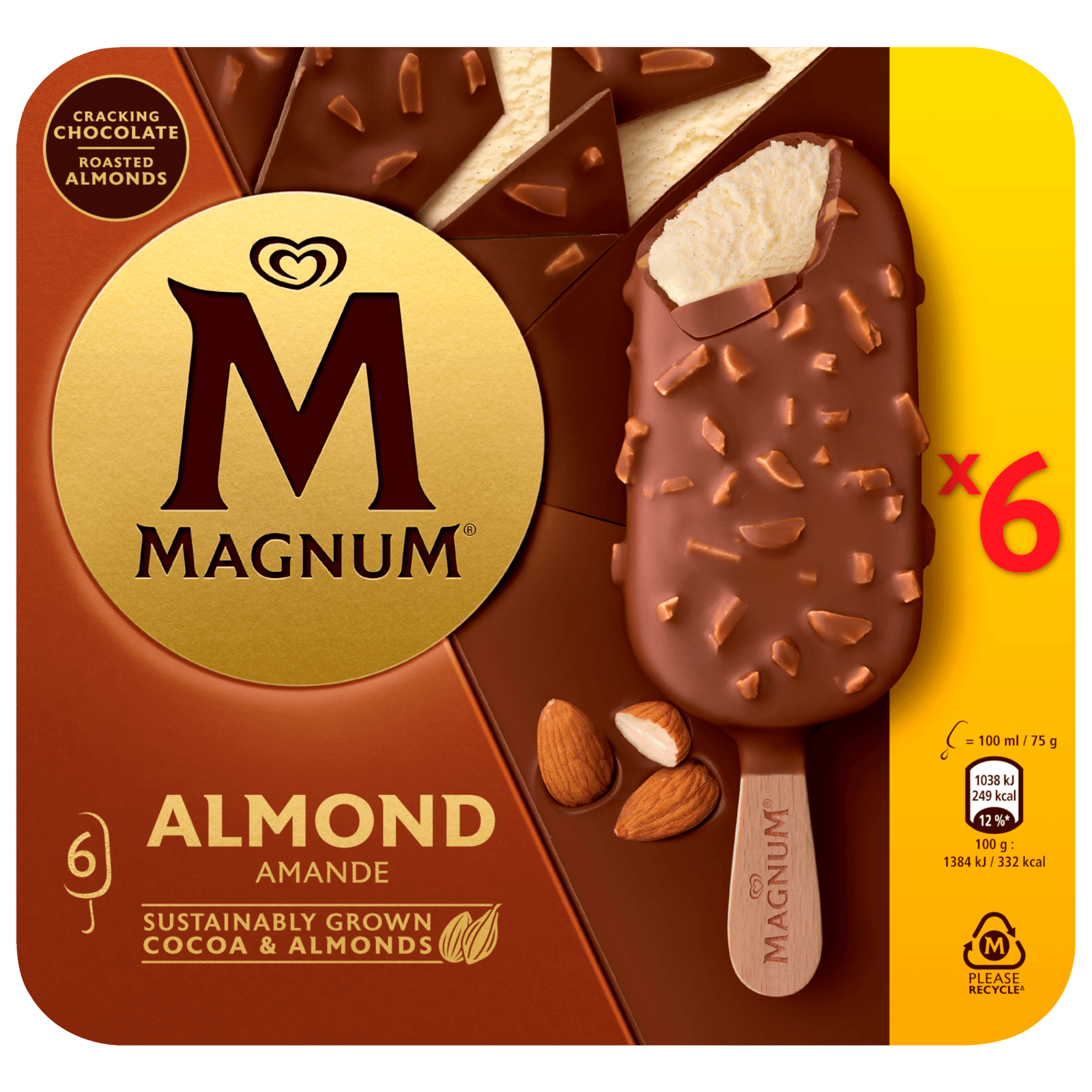 Magnum Eis Almond 6x100ml