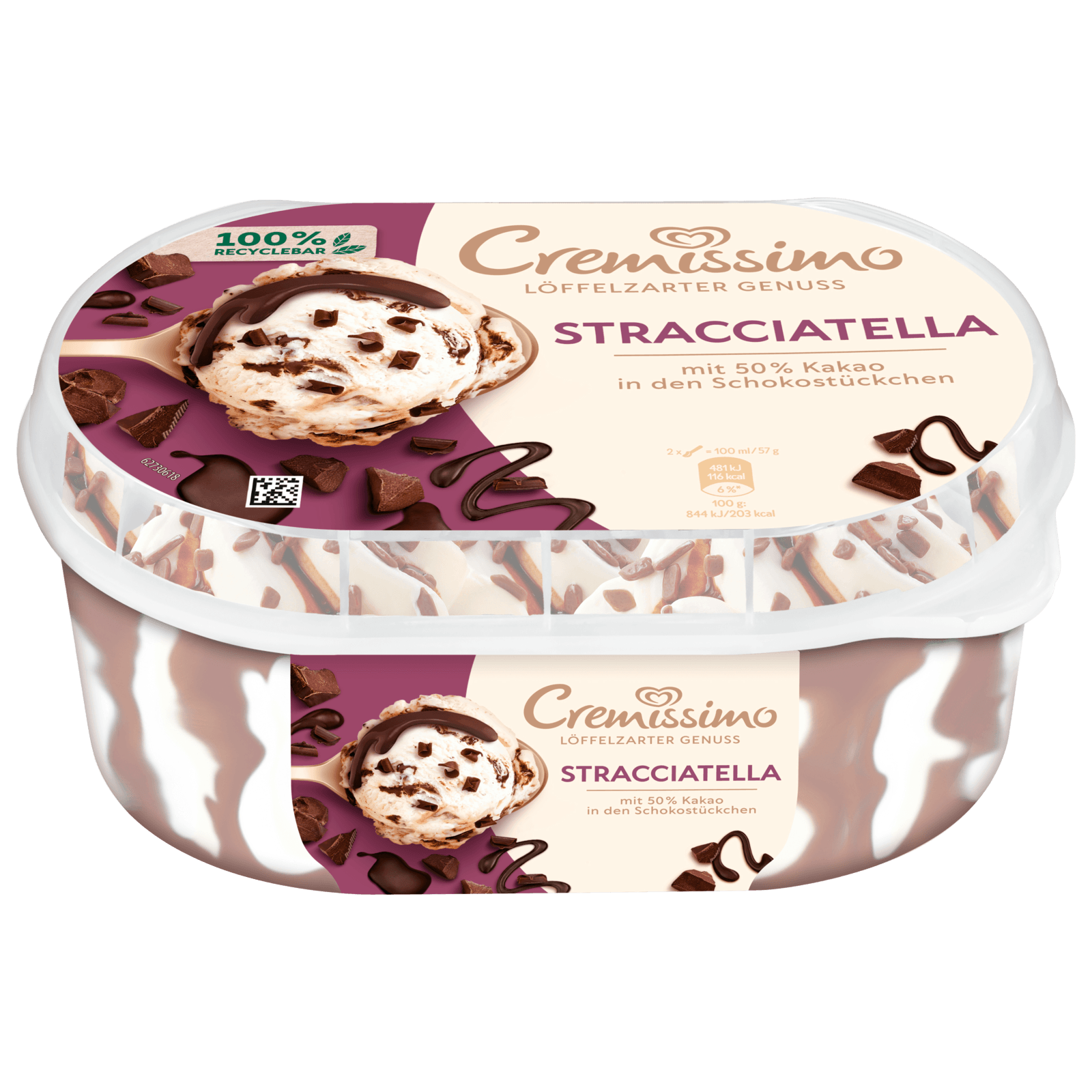 Cremissimo Eis Stracciatella 825ml