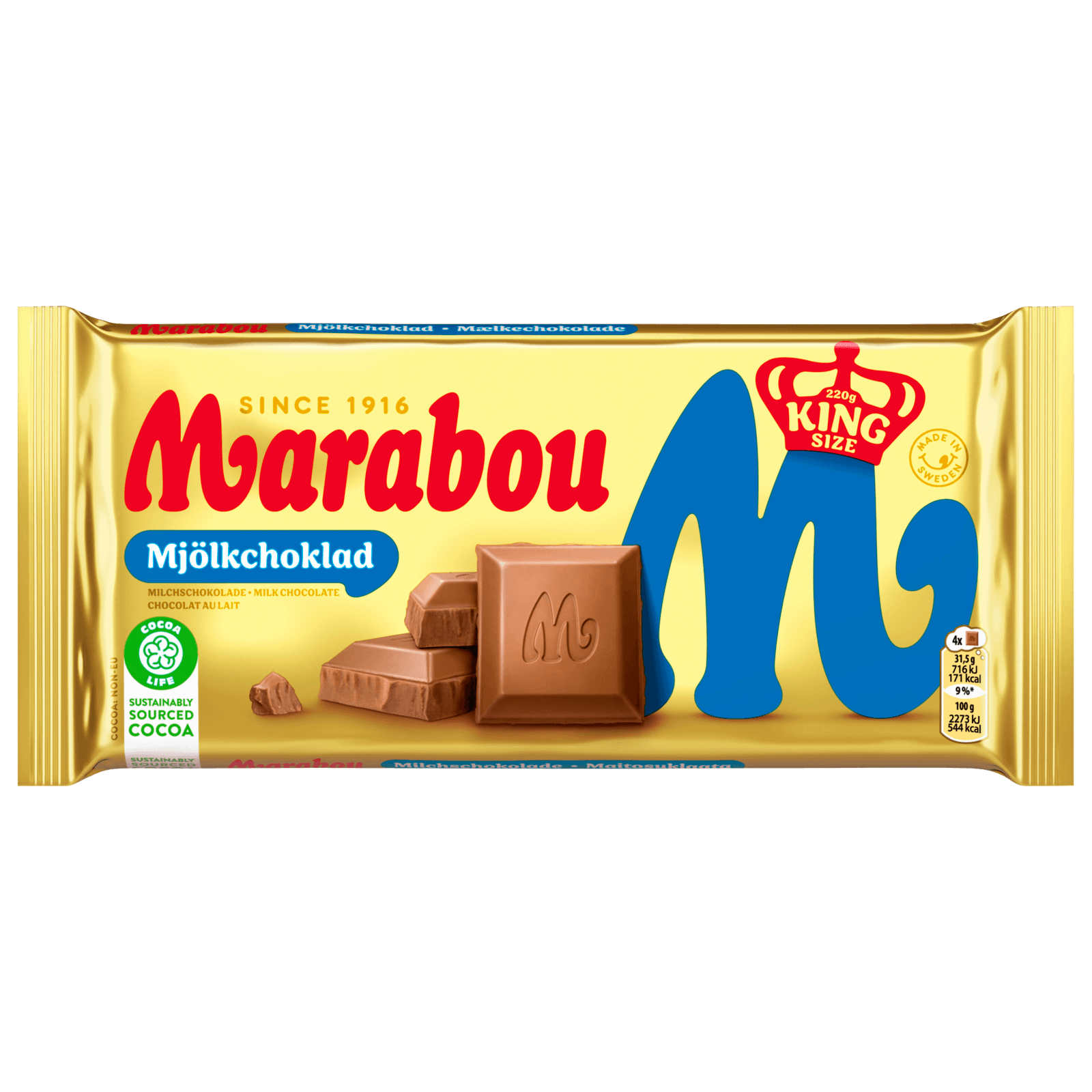 Marabou Milchschokolade 220g