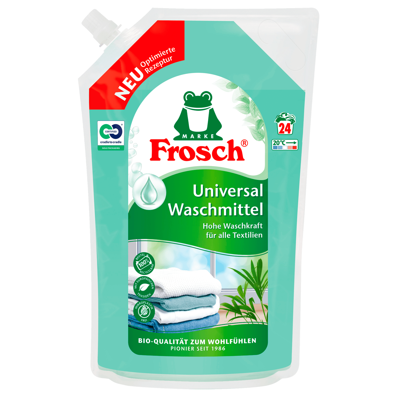 Frosch Universal Waschmittel 1,44l 24WL