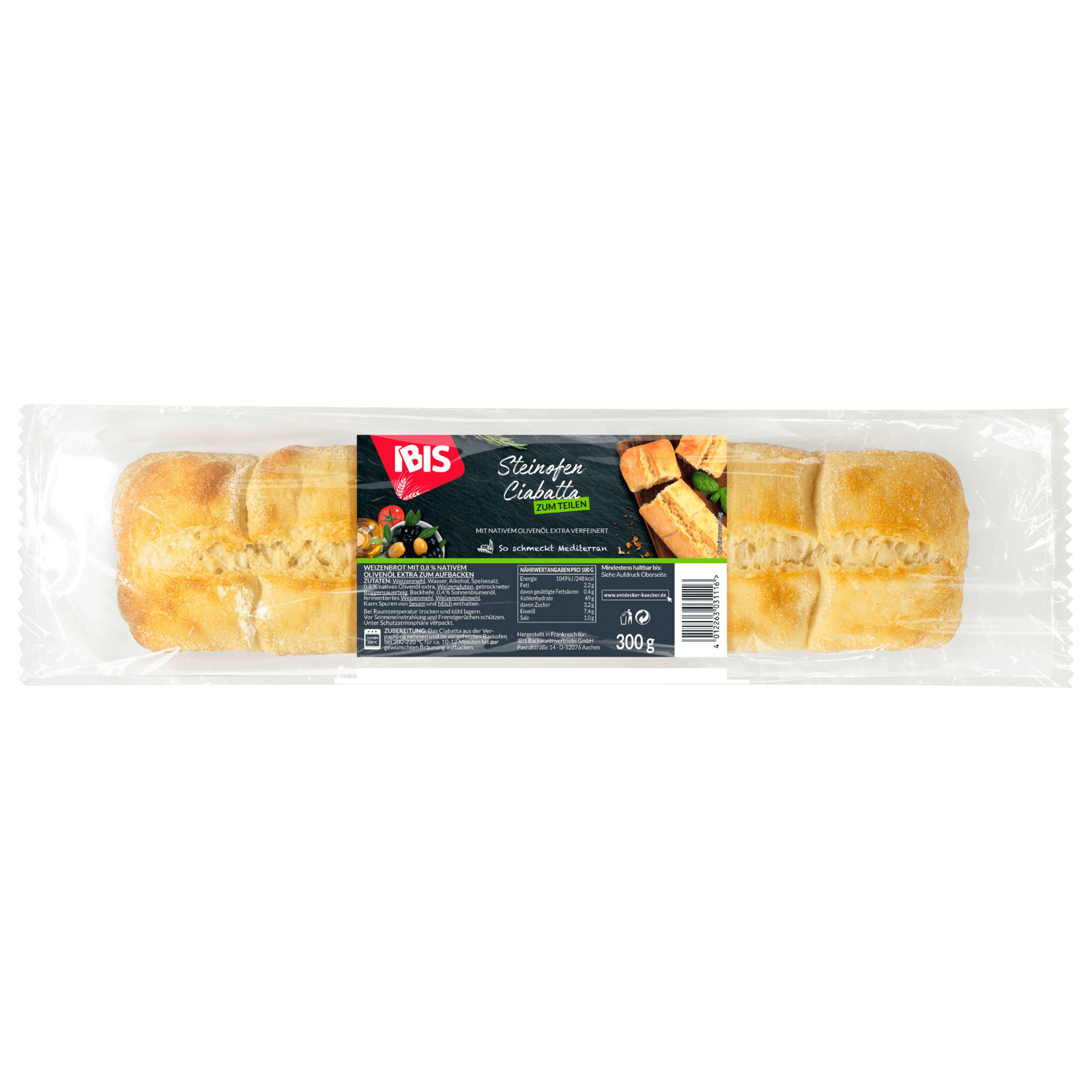 Ibis Steinofen Ciabatta 300g