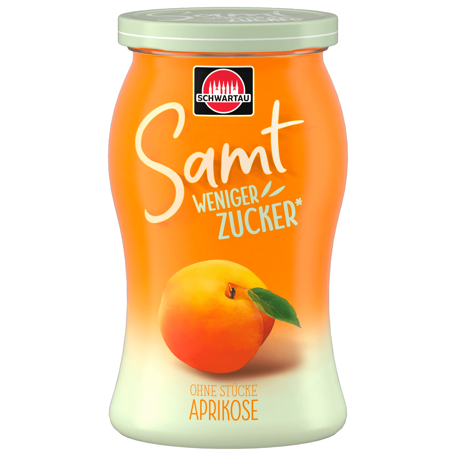 Schwartau Samt Aprikose weniger Zucker 255g