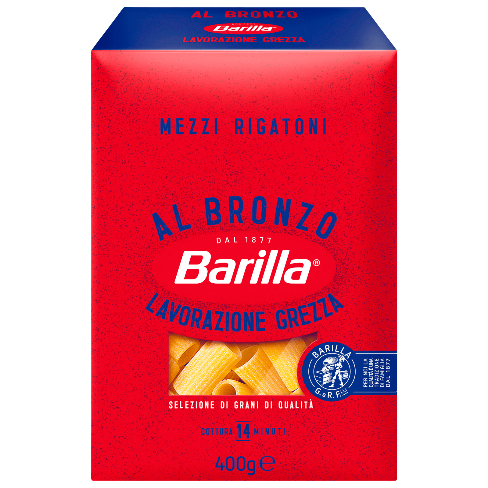 Barilla Mezzi Rigatoni Al Bronzo 400g