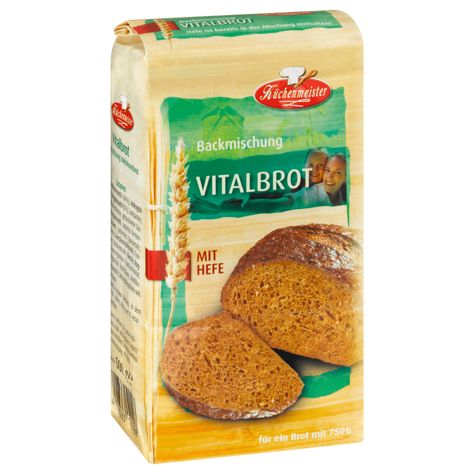 Küchenmeister Vitalbrot-Backmischung 500g bei REWE online bestellen!