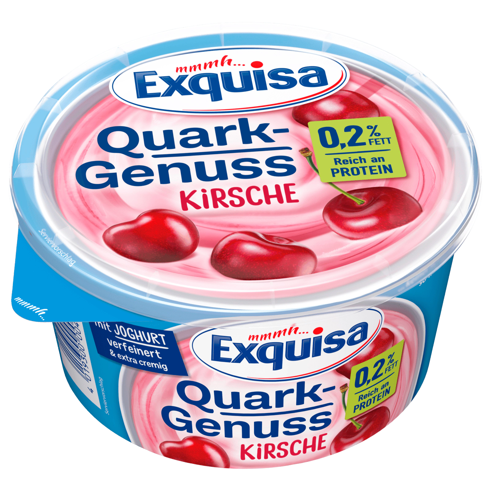 Exquisa QuarkGenuss Kirsche 0,2% 500g