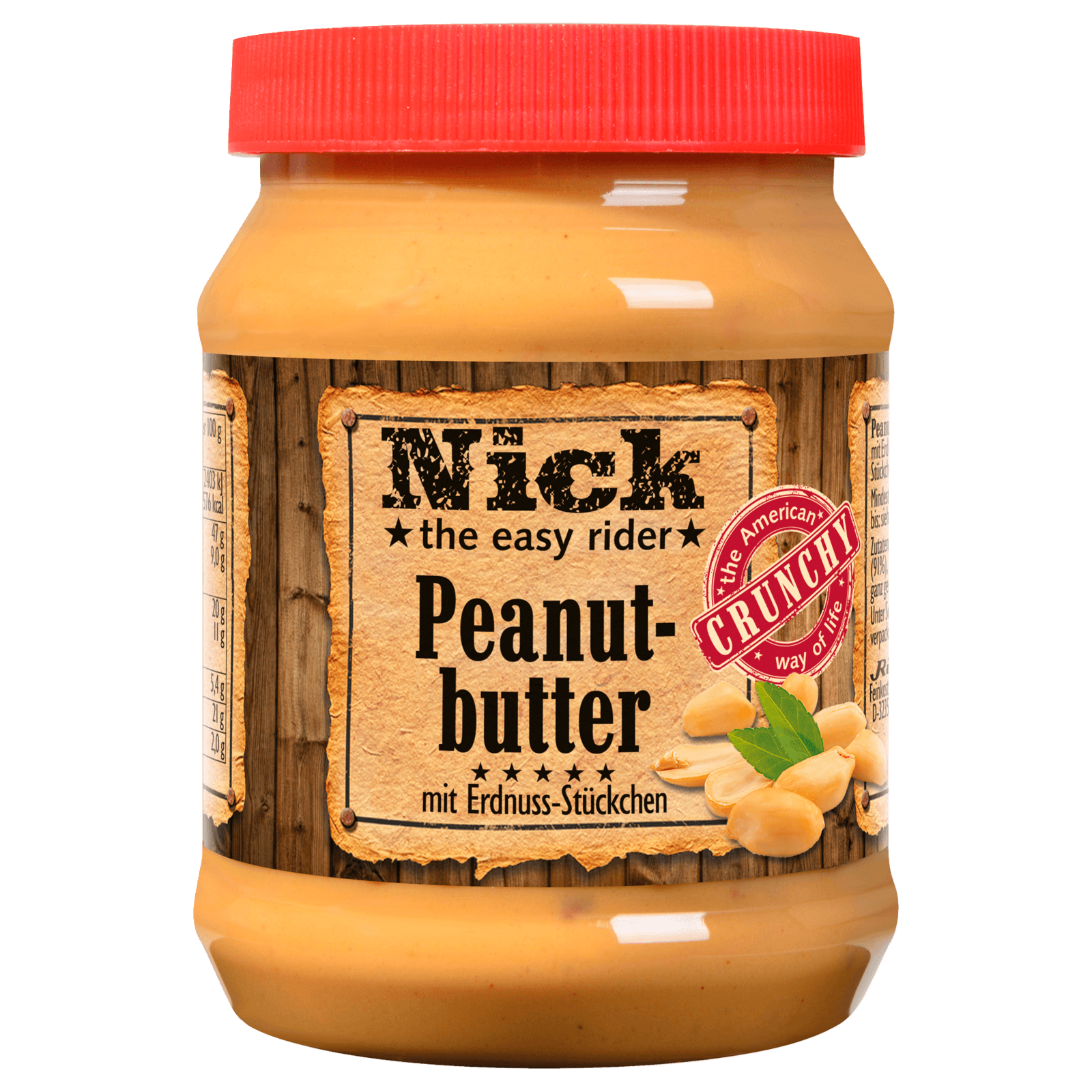 Nick Peanut-butter mit Erdnuss-Stückchen 350g bei REWE online bestellen!