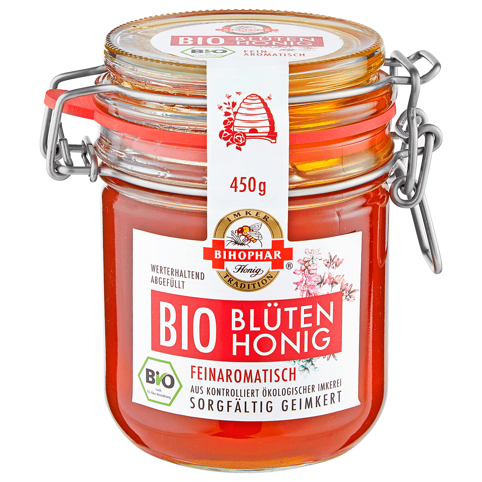 Bihophar Bio Bluten Honig Flussig 450g Bei Rewe Online Bestellen