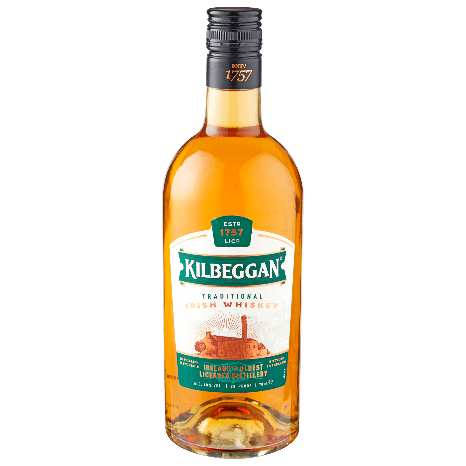 Kilbeggan Irish Whiskey 40% 0,7l bei REWE online bestellen!