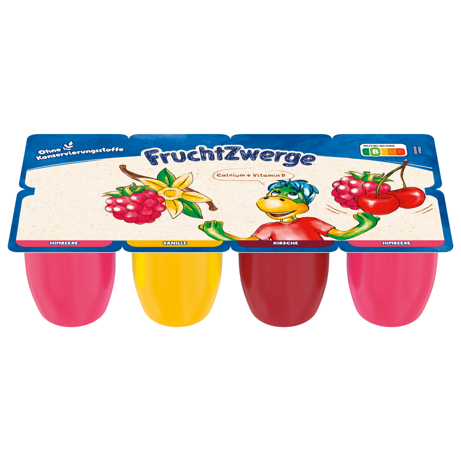 Danone Fruchtzwerge Vanille-Frucht 8x50g bei REWE online bestellen!