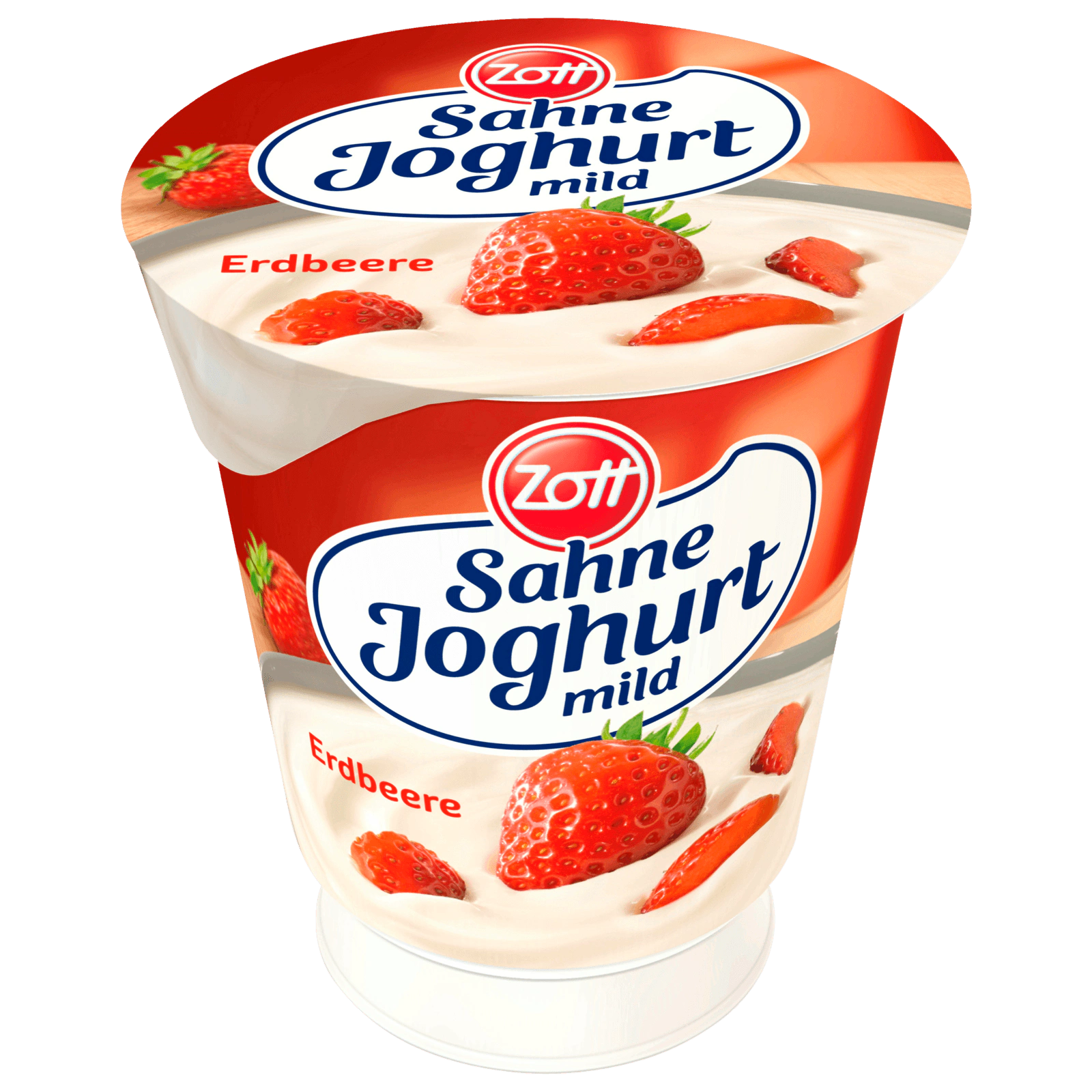 Zott Sahnejoghurt Erdbeer 150g