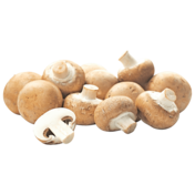 Braune Champignons