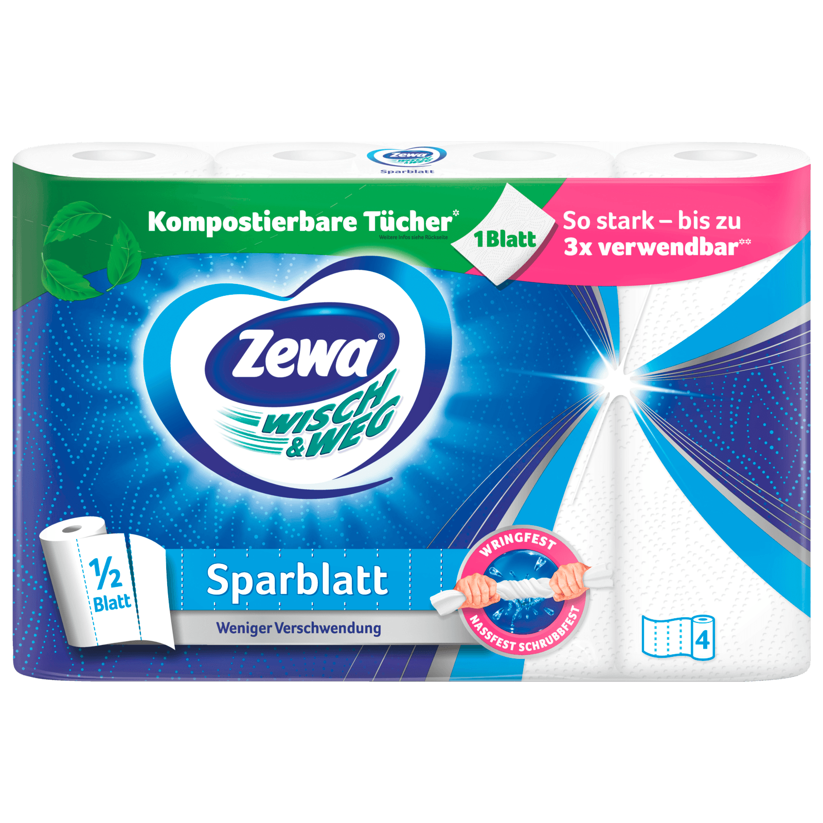 Zewa Wisch & Weg Sparblatt