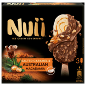 Nuii  Ice Cream  Salted Caramel & Australian Macadamia