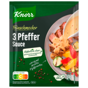 Knorr  Feinschmecker 3 Pfeffer Sauce 