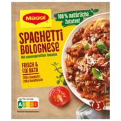 Maggi
Fix
Spaghetti Bolognese