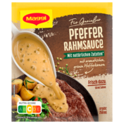 Maggi Für Genießer Pfefferrahmsauce