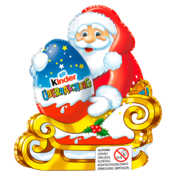 Kinder Schokolade Weihnachtsmann oder Duplo Weihnachtsmann 