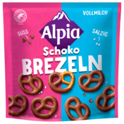 Alpia Schoko Brezeln oder Salted Caramel Crunches