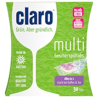  Claro Spülmaschinen-Tabs oder -Pulver