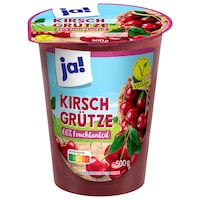  ja! Rote Grütze oder Kirsch Grütze