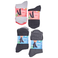  VIVESS Damen oder Herren Socken mit Komfortbund 5 Paar 3