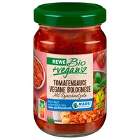  REWE Bio + vegan Tomatensauce Vegane Bolognese